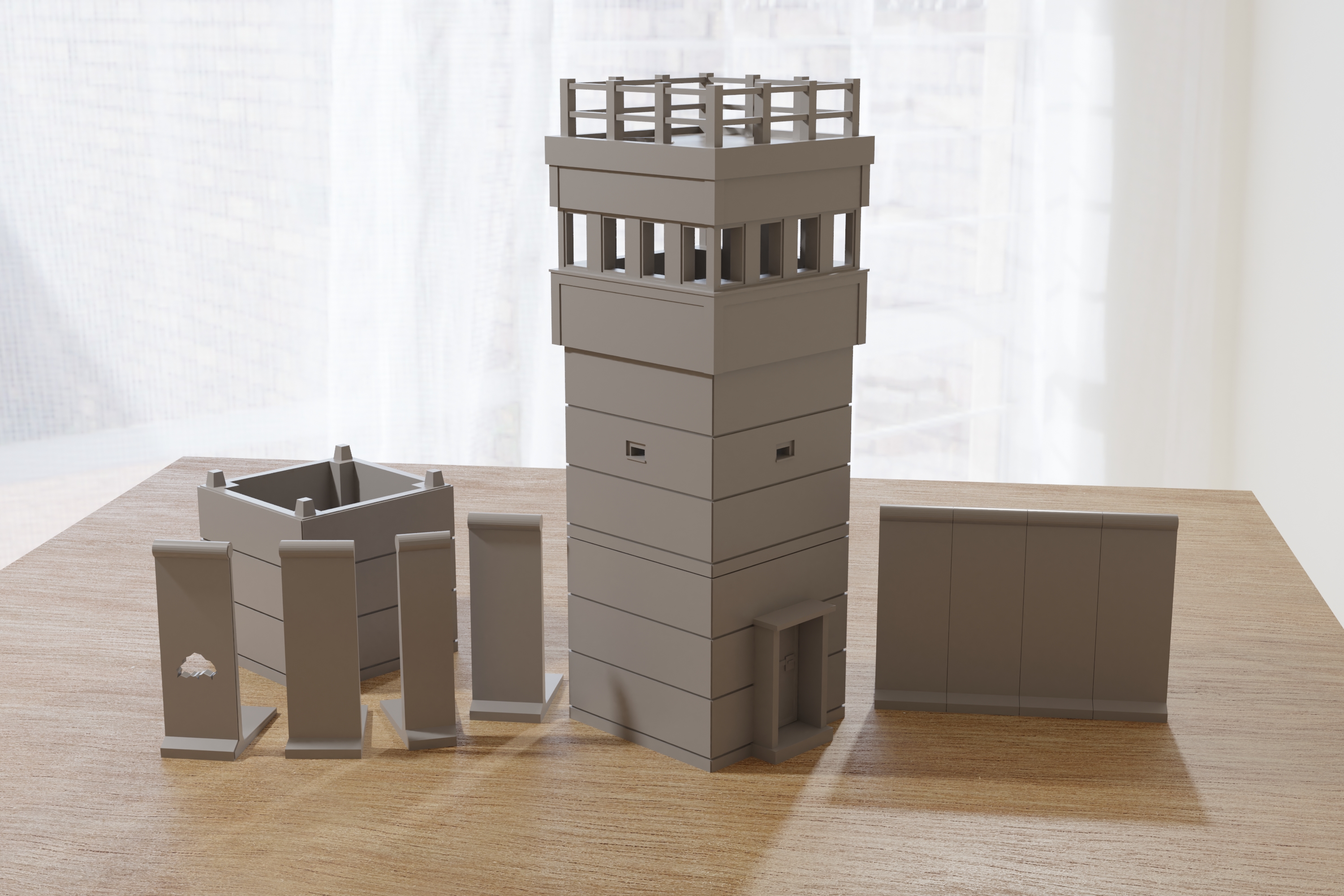 Berlin Wall Set - Zona Alfa - Cold War - Wargaming Terrain